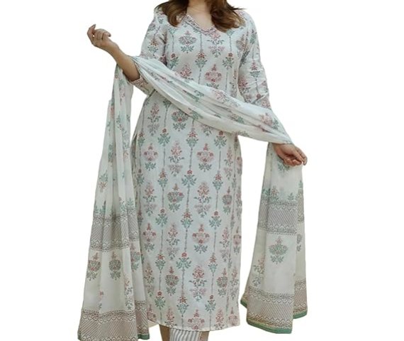 Stylish Women’s Viscose Kurta Set with Dupatta